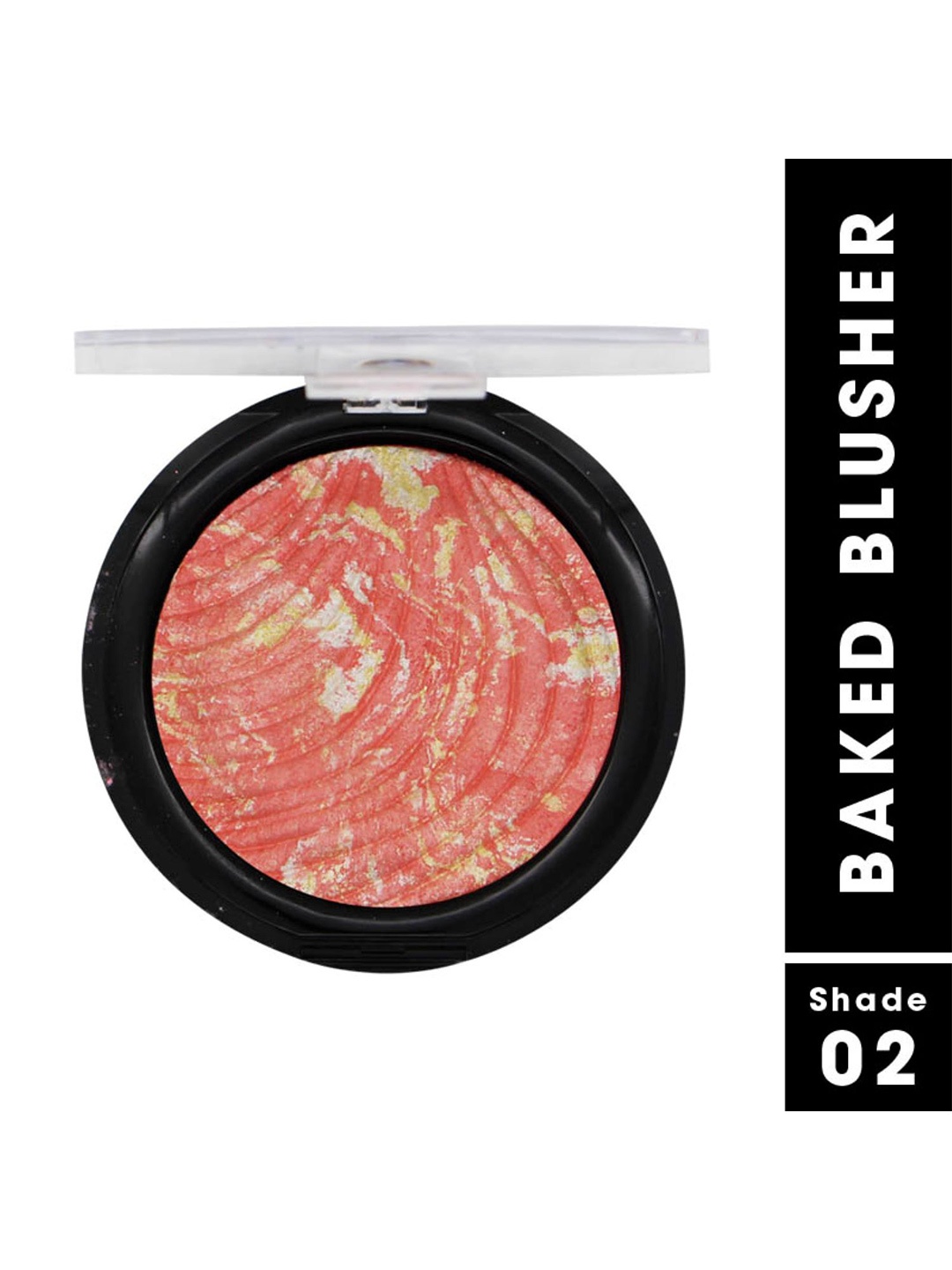 

Fashion Colour Long-Lasting Baked Blusher 8g - Shade 02, Peach