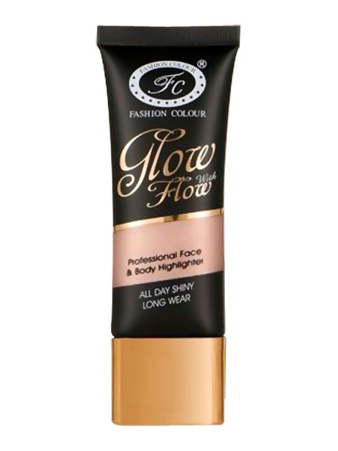 

Fashion Colour Glow With Flow Professional Face & Body Highlighter 35g - Shade 06, Pink