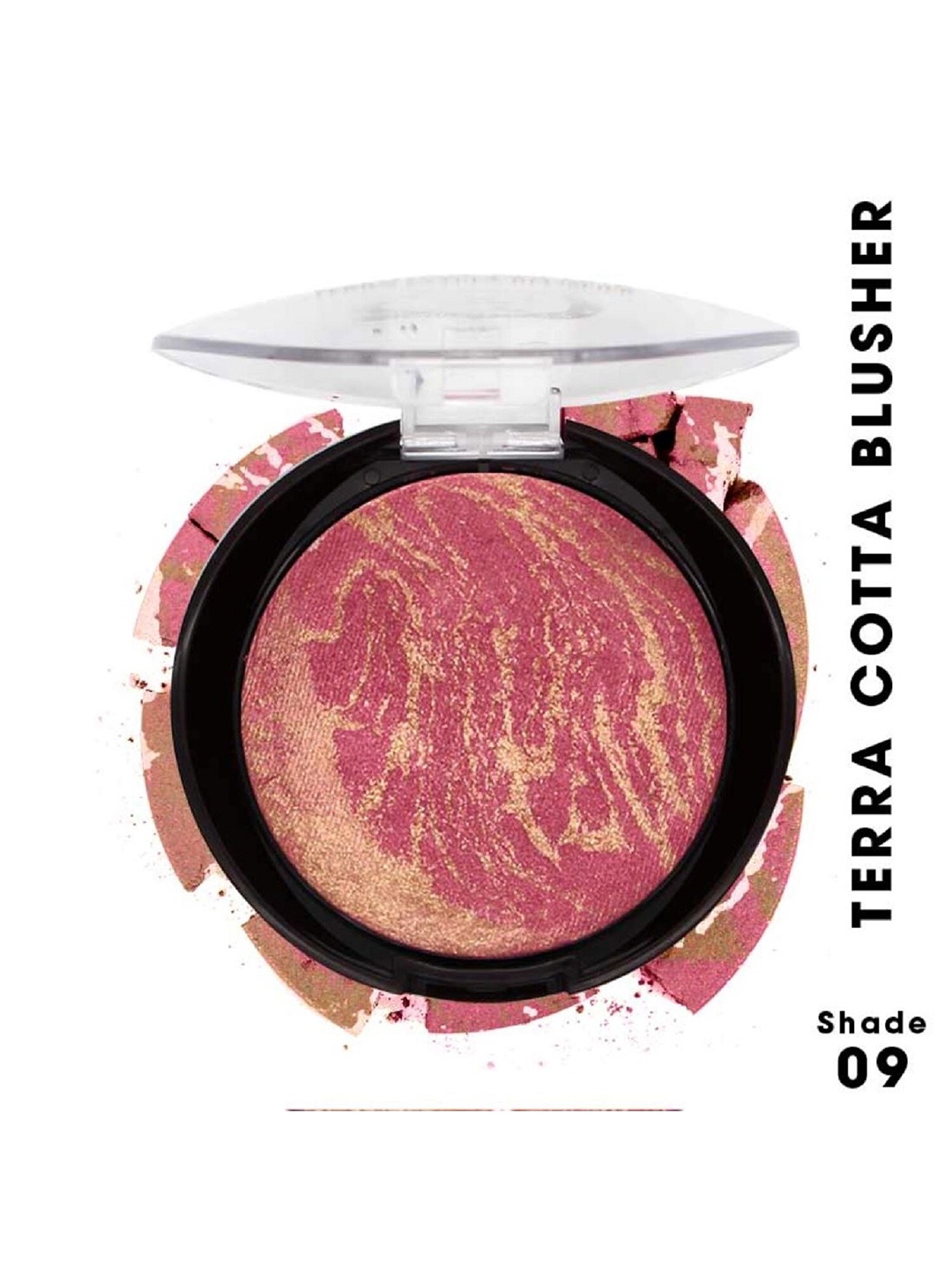 

Fashion Colour Lightweight & Waterproof Terra Cotta Blusher 16g - Shade 09, Pink