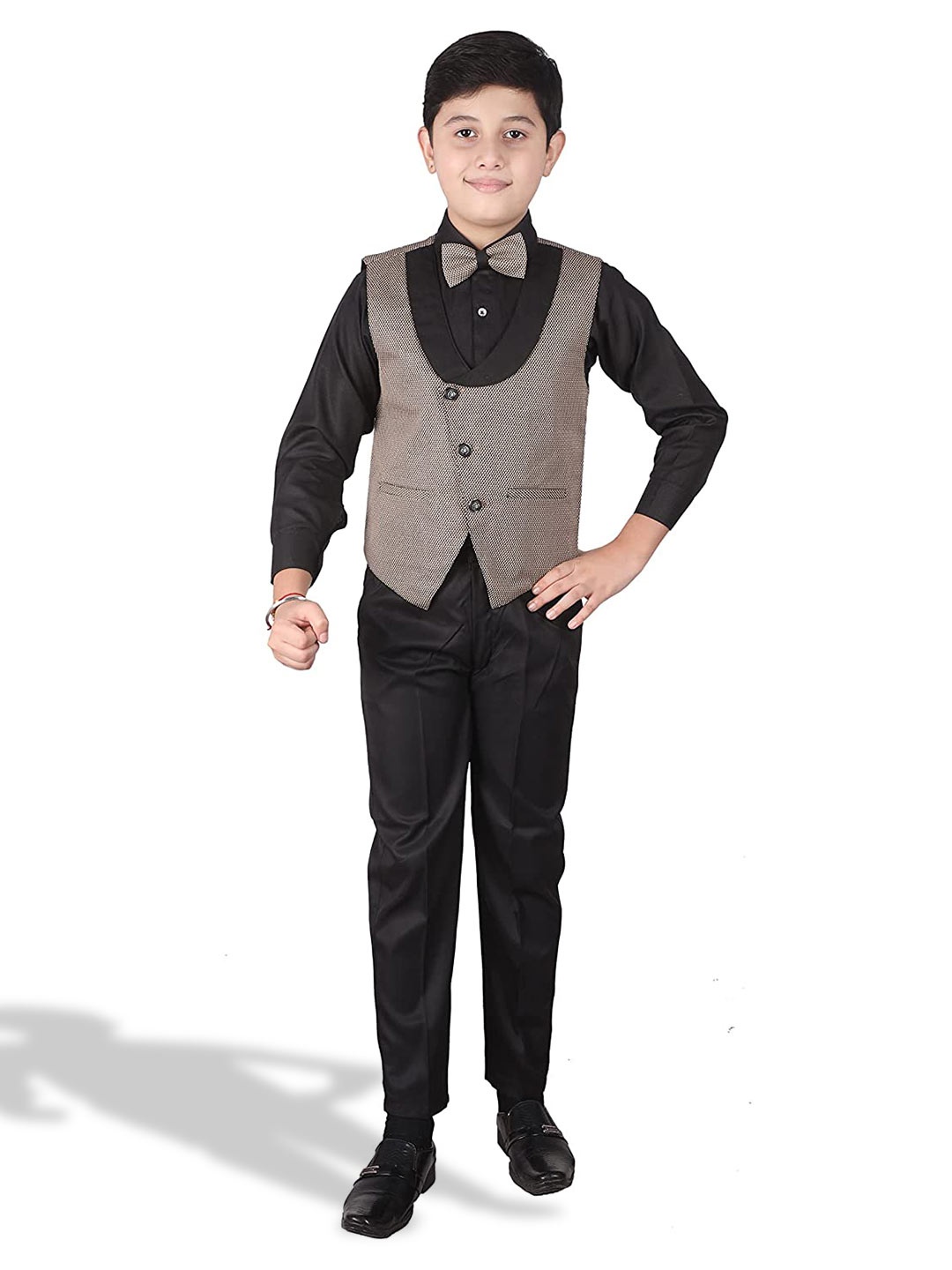 

Pro-Ethic STYLE DEVELOPER Woven Design 3 Piece Suit, Taupe