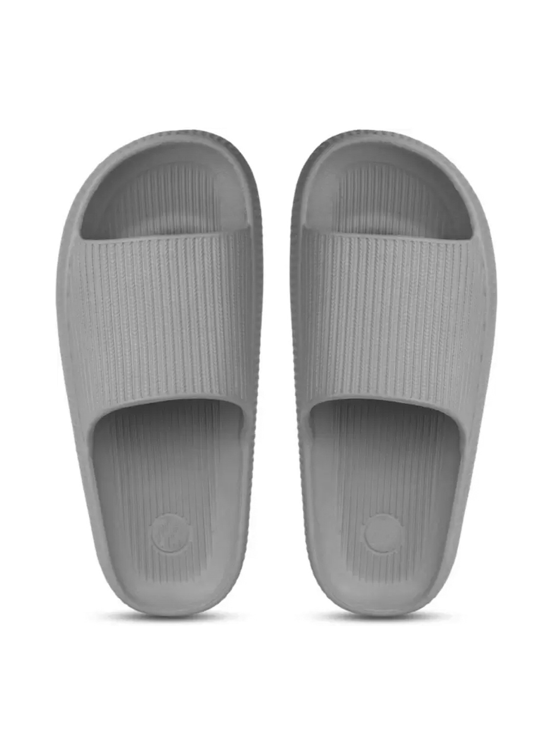

CASSIEY Women Lightweight & Anti-Skid Croslite Sliders, Grey