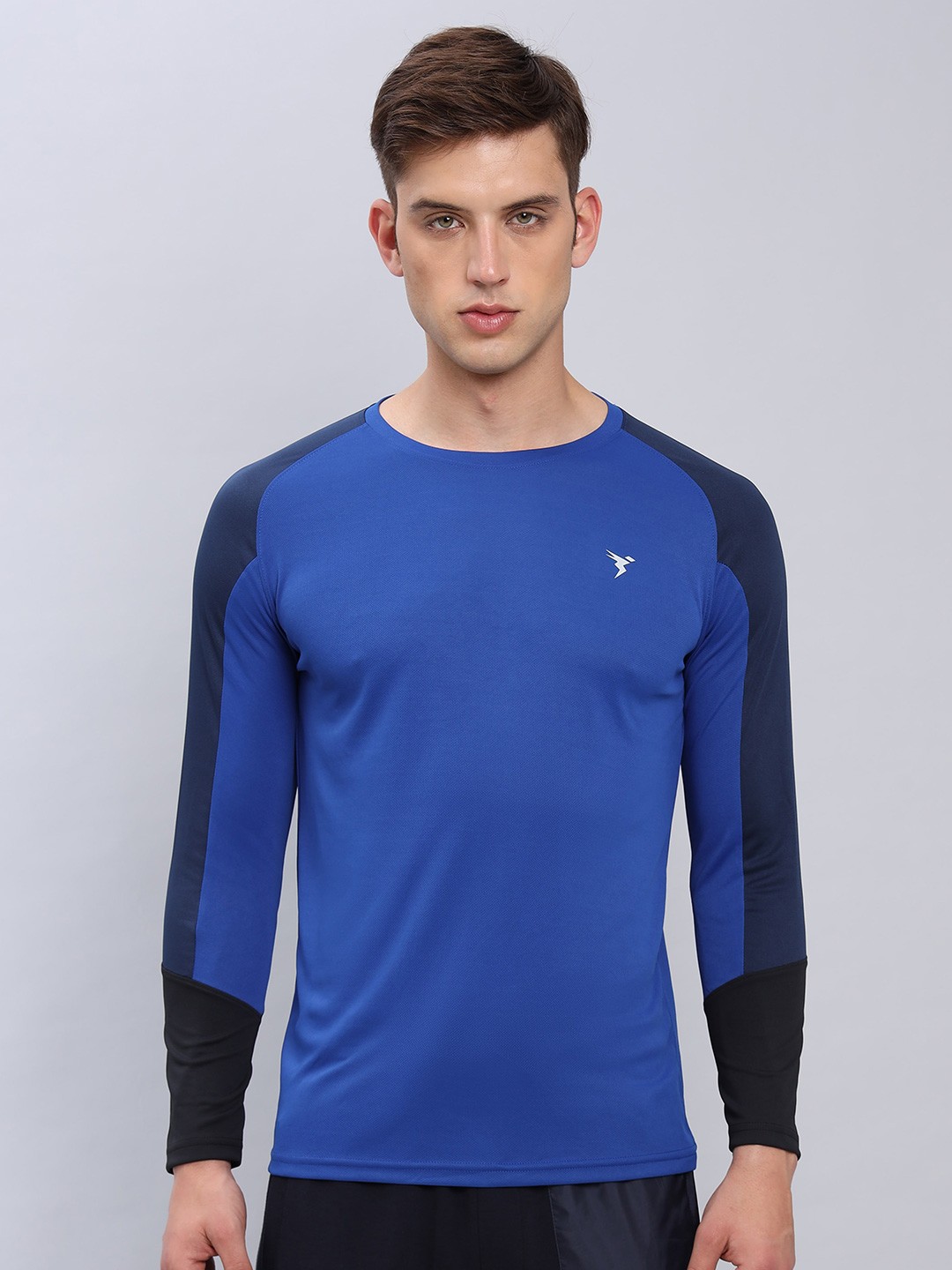 

Technosport Antimicrobial Slim Fit Training or Gym T-shirt, Turquoise blue