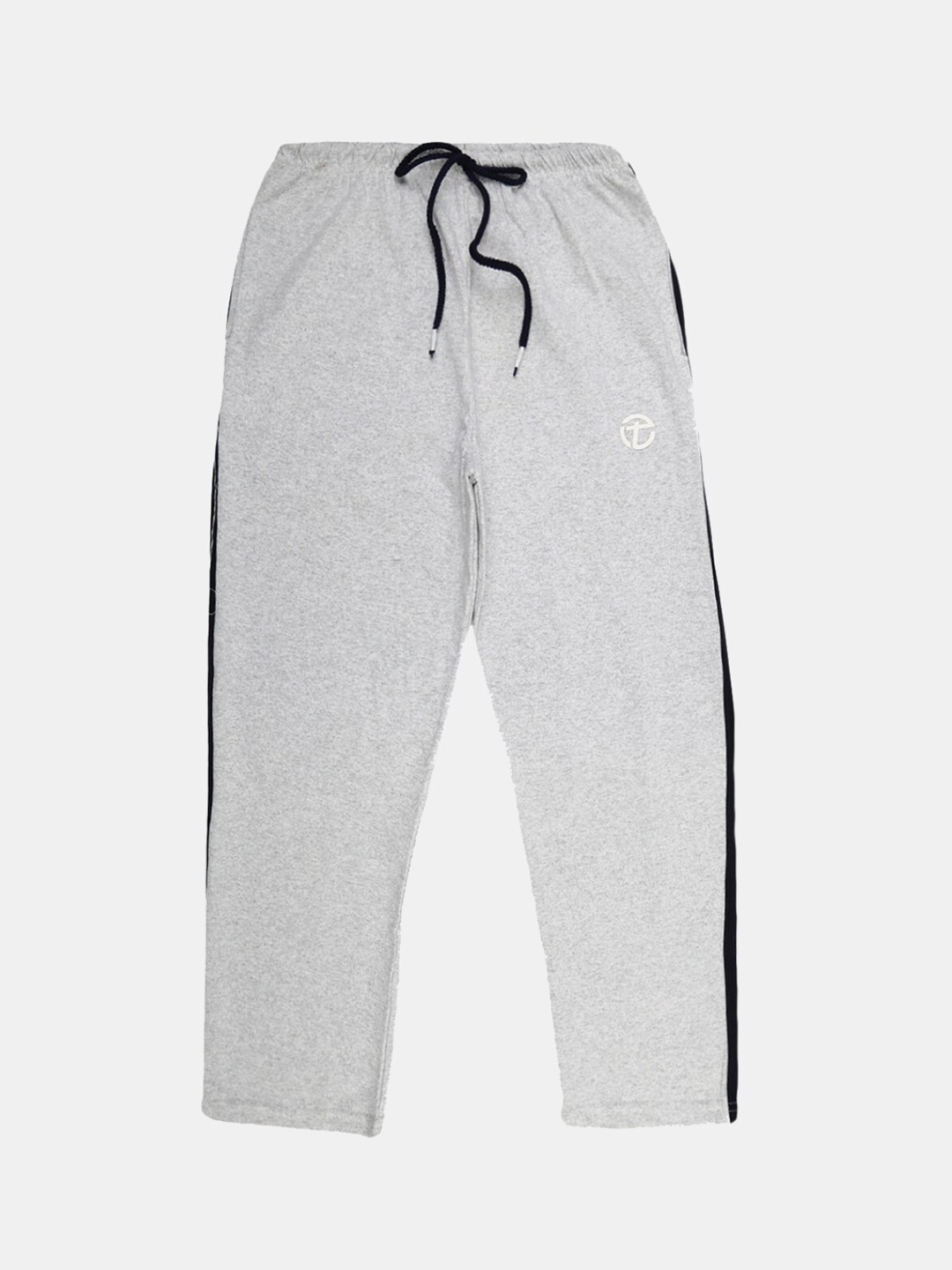 

V-Mart Boys Mid-Rise Lounge Pants, Grey melange