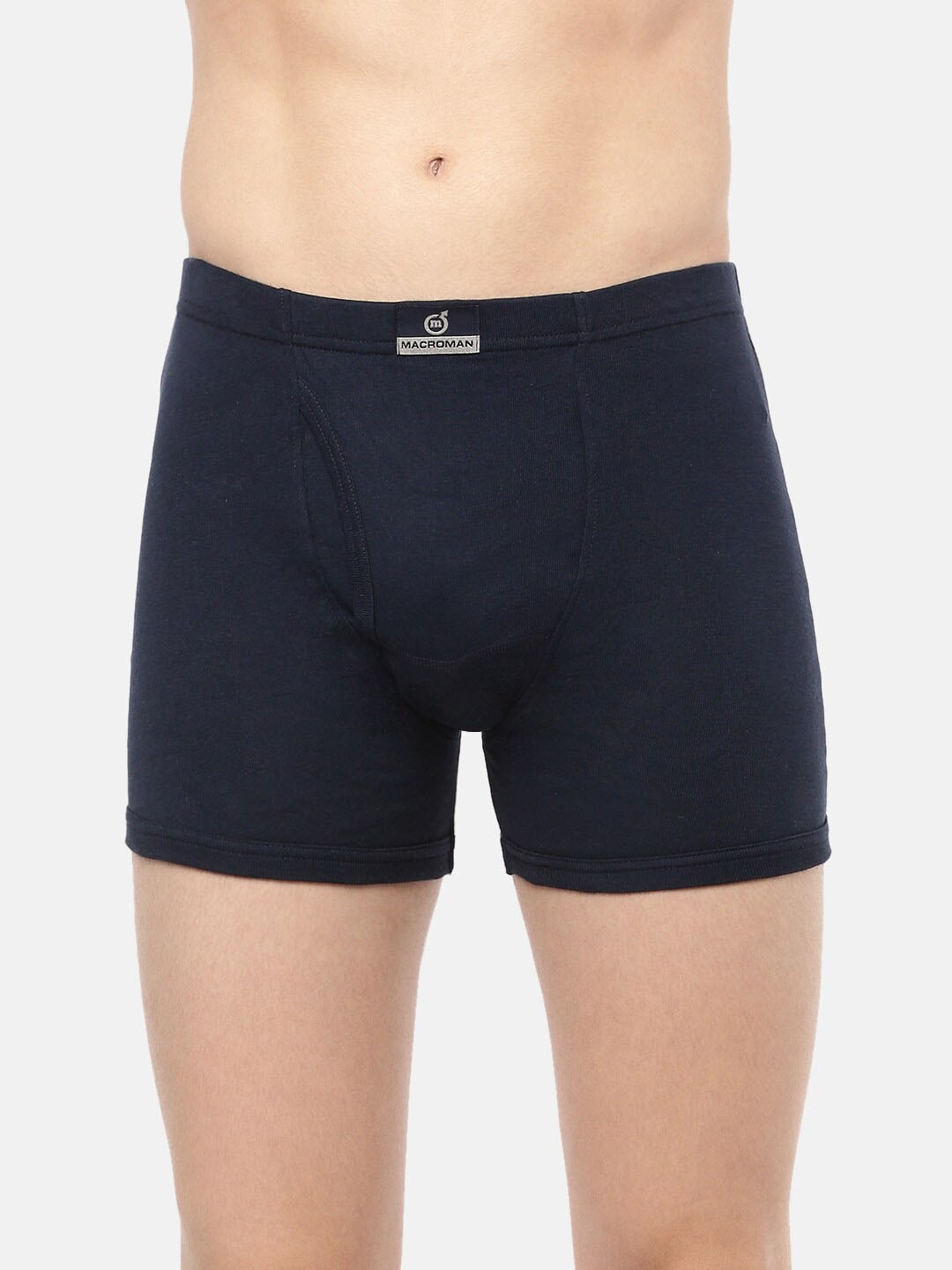 

Macroman M-Series Men Anti Microbial Finish Cotton Trunk, Black