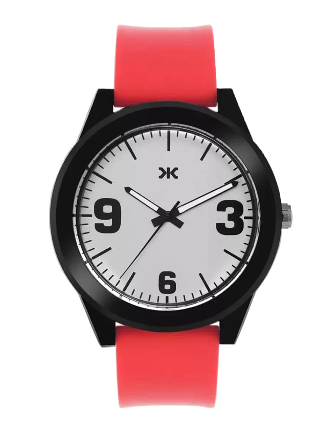 

Killer Men Brass Dial & Straps Analogue Watch KLMO26C, White