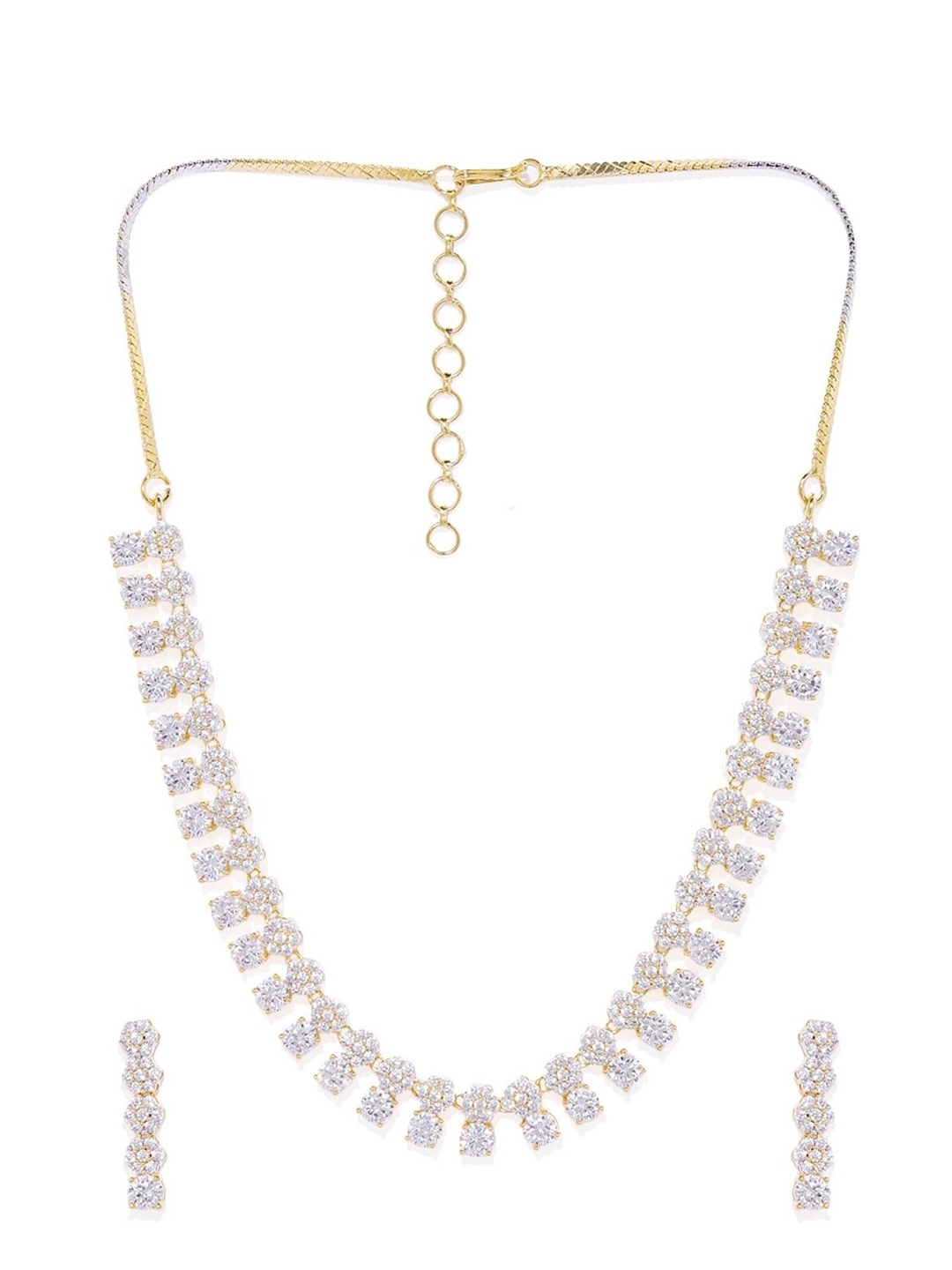 

AccessHer Gold-Plated AD Studded Jewellery Set