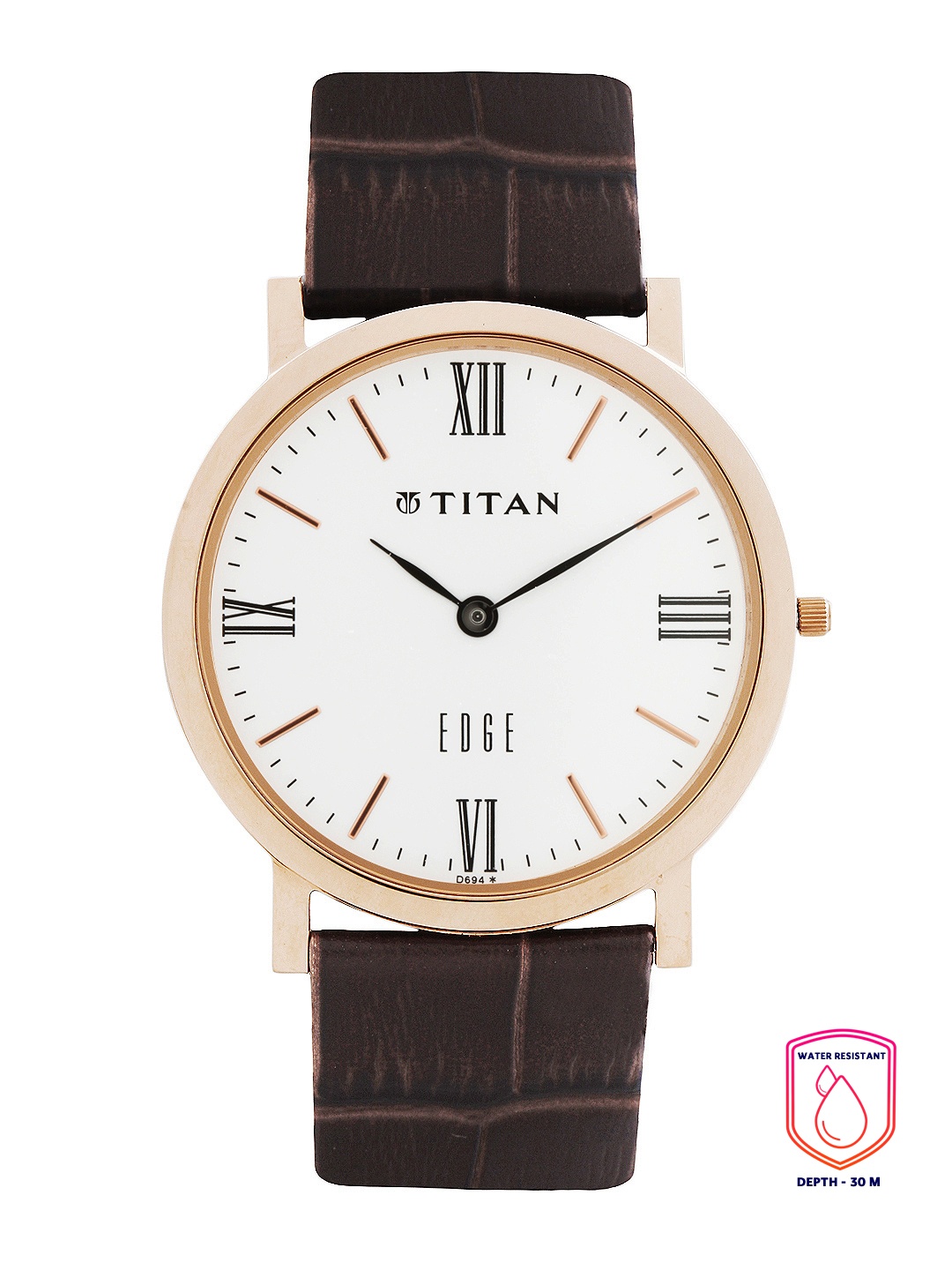

Titan Edge Men White Analogue watch NL679WL01