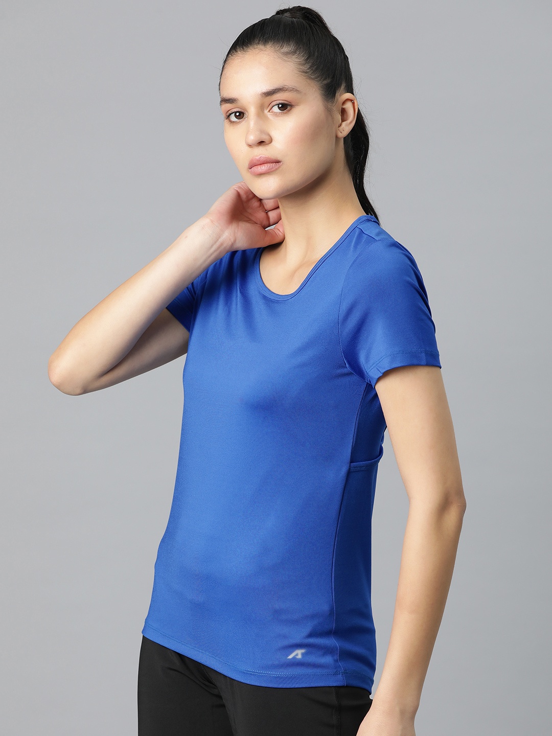 

Alcis Anti Static Slim Fit Sports T-shirt, Blue