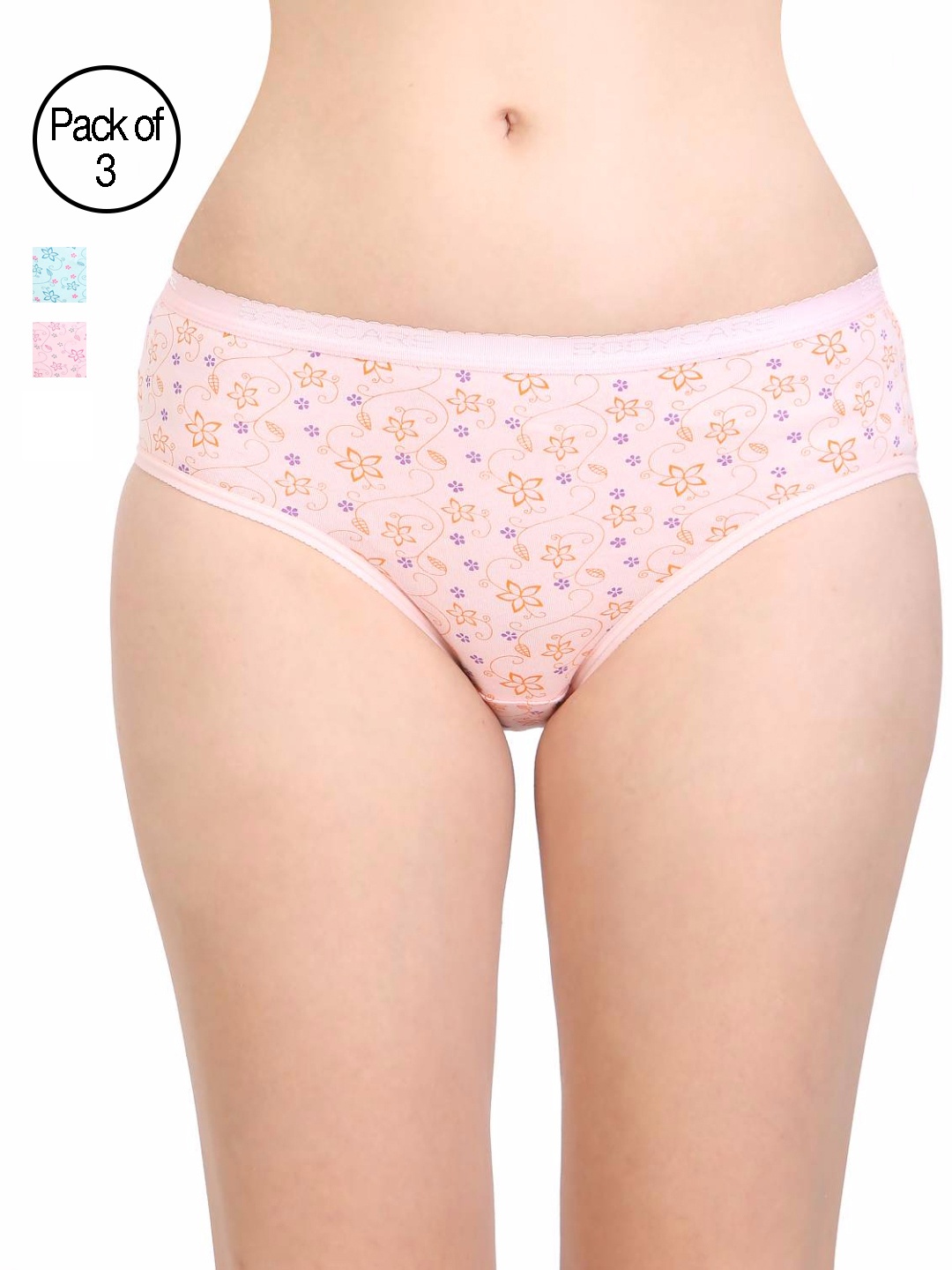 

Bodycare Pack of 3 Assorted Briefs 3000, Multi