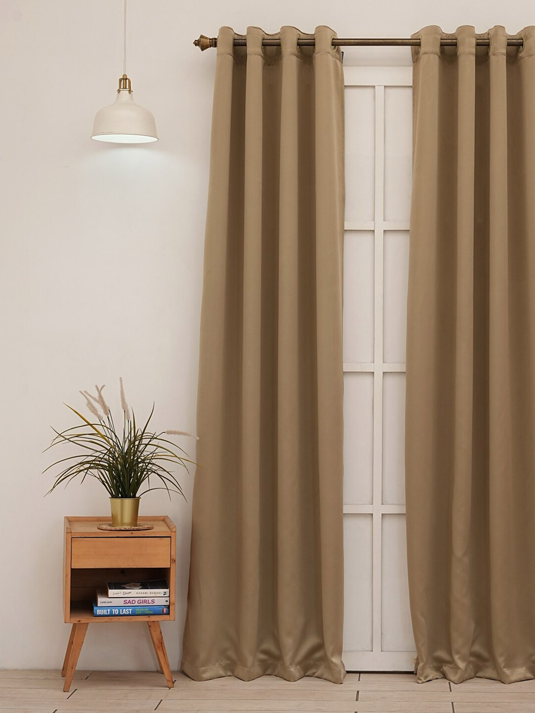 

Ariana Beige Black Out Door Curtain