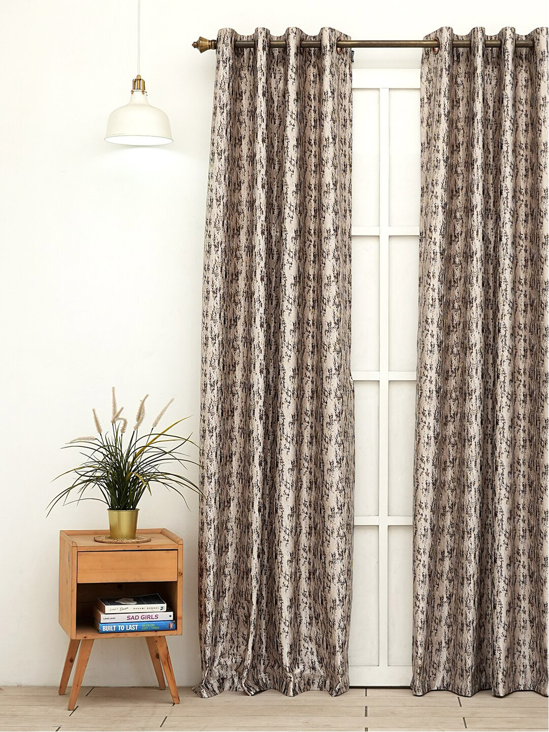 

Ariana Brown 1 Pieces Room Darkening Door Curtain