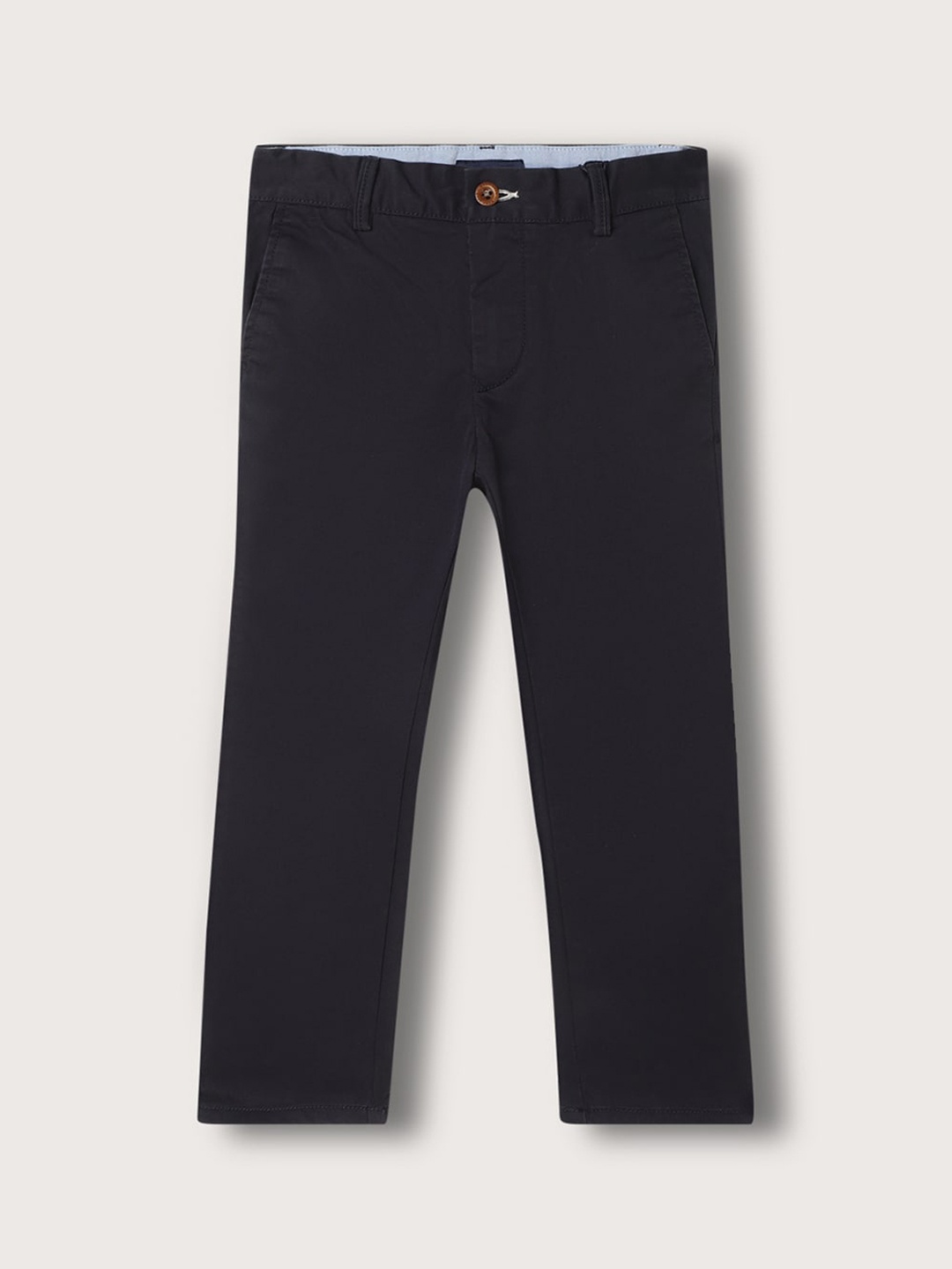 

GANT Boys Mid Rise Cotton Chinos Trousers, Navy blue