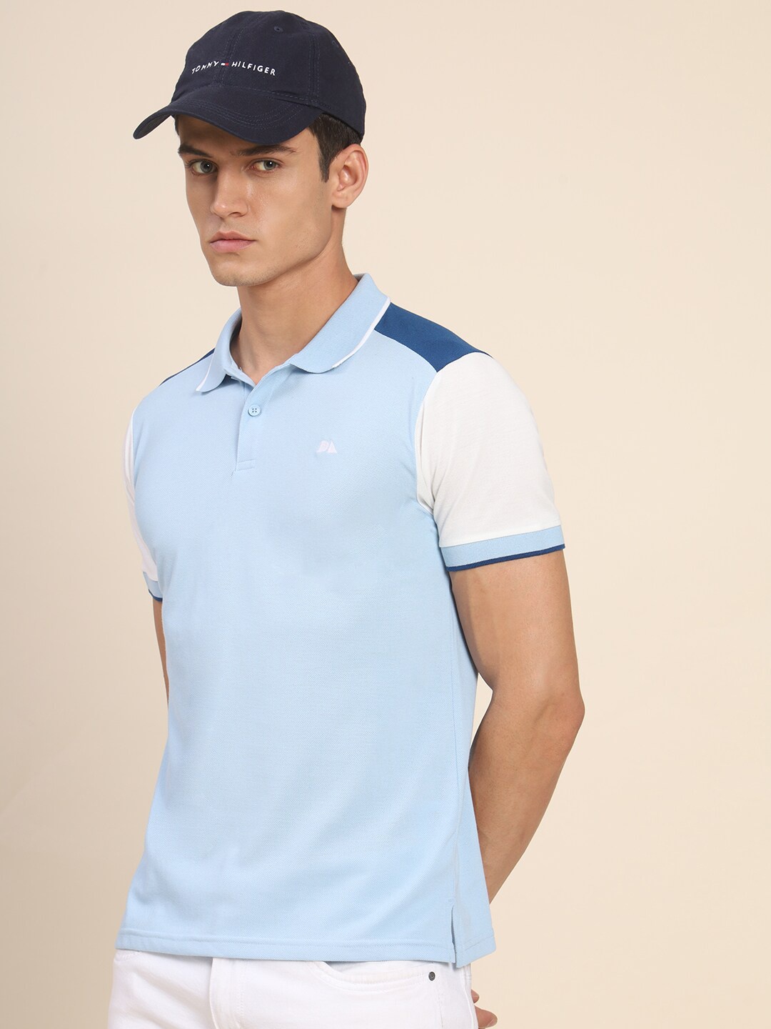 

Dennis Lingo Polo Collar Short Sleeves Regular Fit T-shirt, Blue