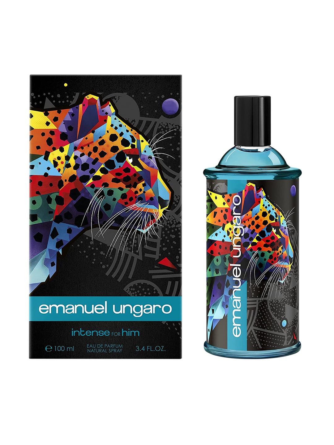 

Emanuel Ungaro Intense For Him Long-Lasting Eau De Parfum - 100ml, Blue