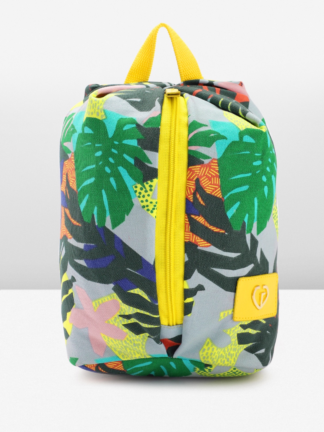 

Caprese Women Abstract Printed Small Backpack, Blue