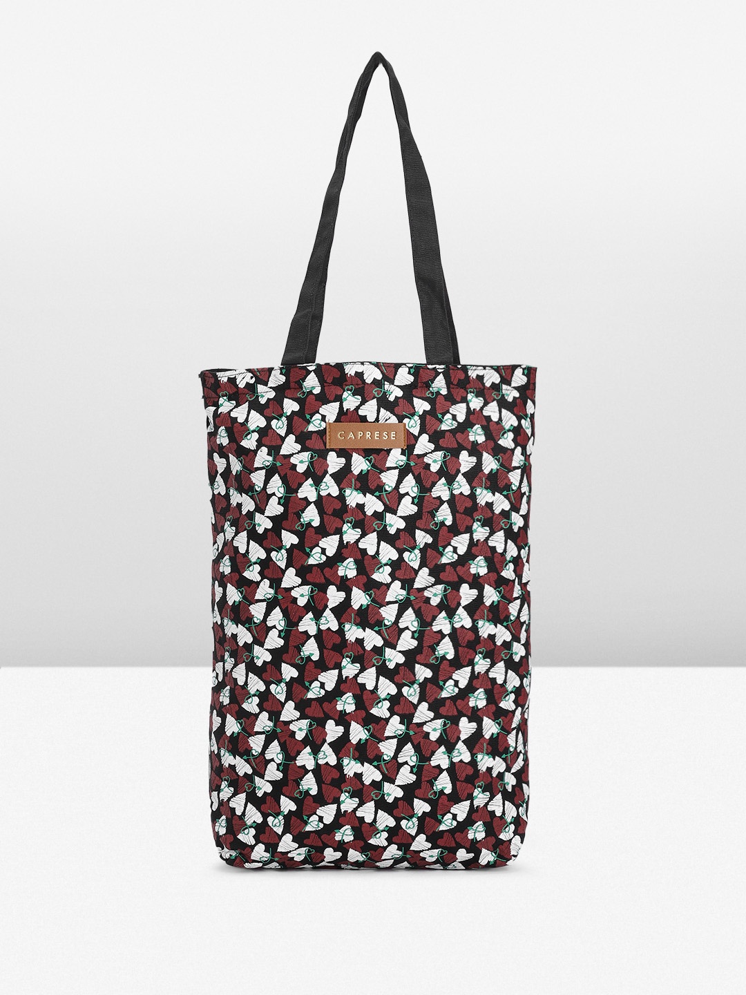 

Caprese Women Printed Shoulder Bag, Black