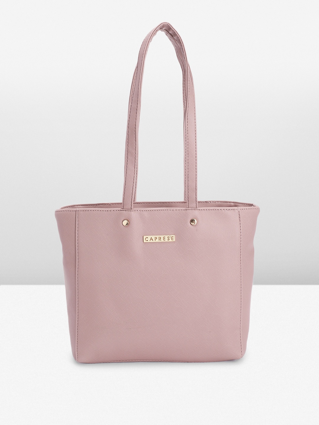 

Caprese Textured Shoulder Bag, Pink