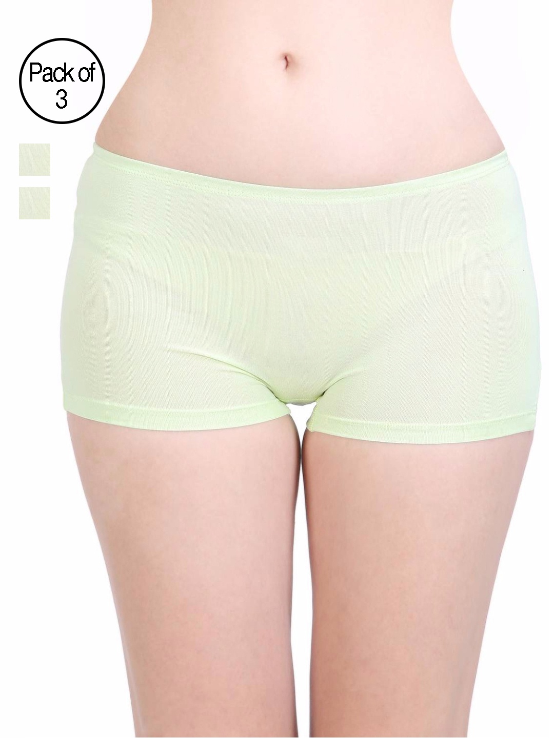 

Bodycare Pack of 3 Assorted Boyshorts 19C, Multi