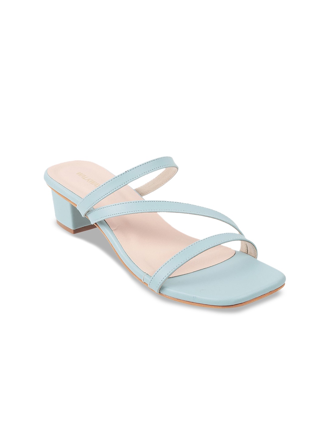 

WALKWAY by Metro Strappy Block Heels, Blue