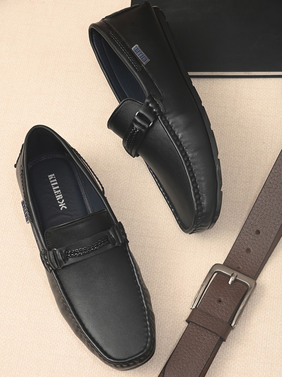 

Killer Men Comfort Insole Penny Loafers, Black