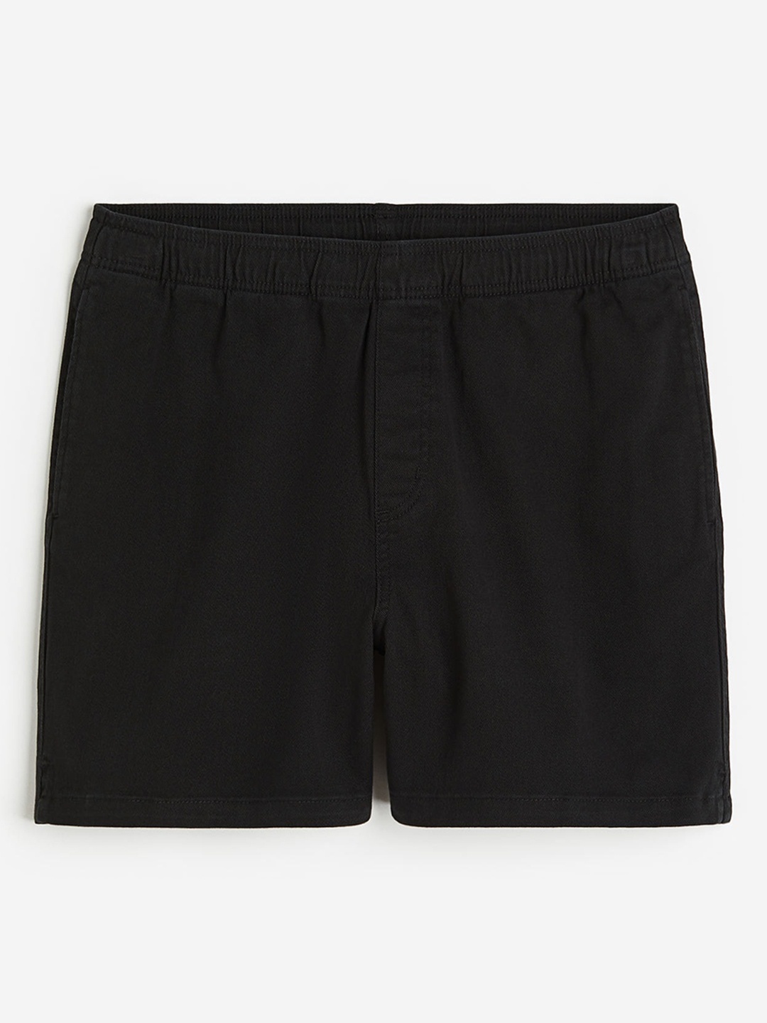 

H&M Men Relaxed Fit Cotton shorts, Black