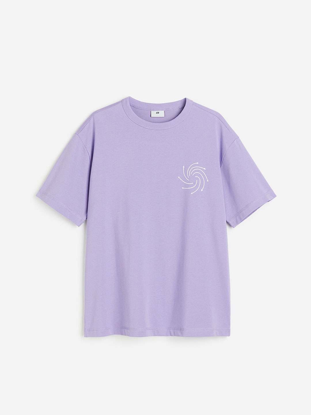 

H&M Men COOLMAX Relaxed Fit T-Shirt, Purple