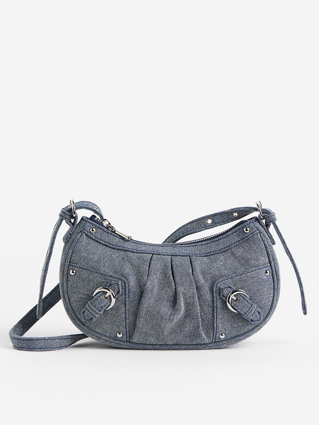 

H&M Denim Shoulder Bag, Blue