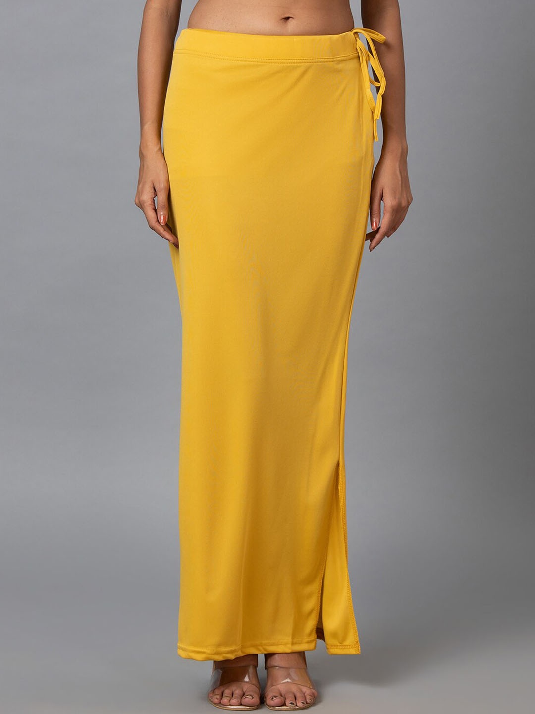 

SALWAR STUDIO Microfibre Saree Shapewear, Yellow