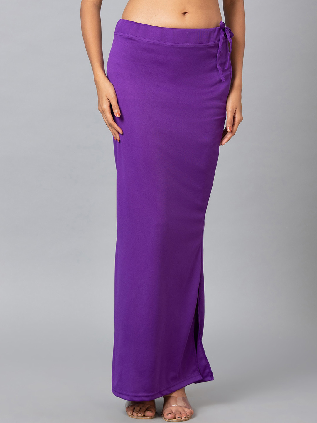 

SALWAR STUDIO Microfibre Saree Shapewear, Purple