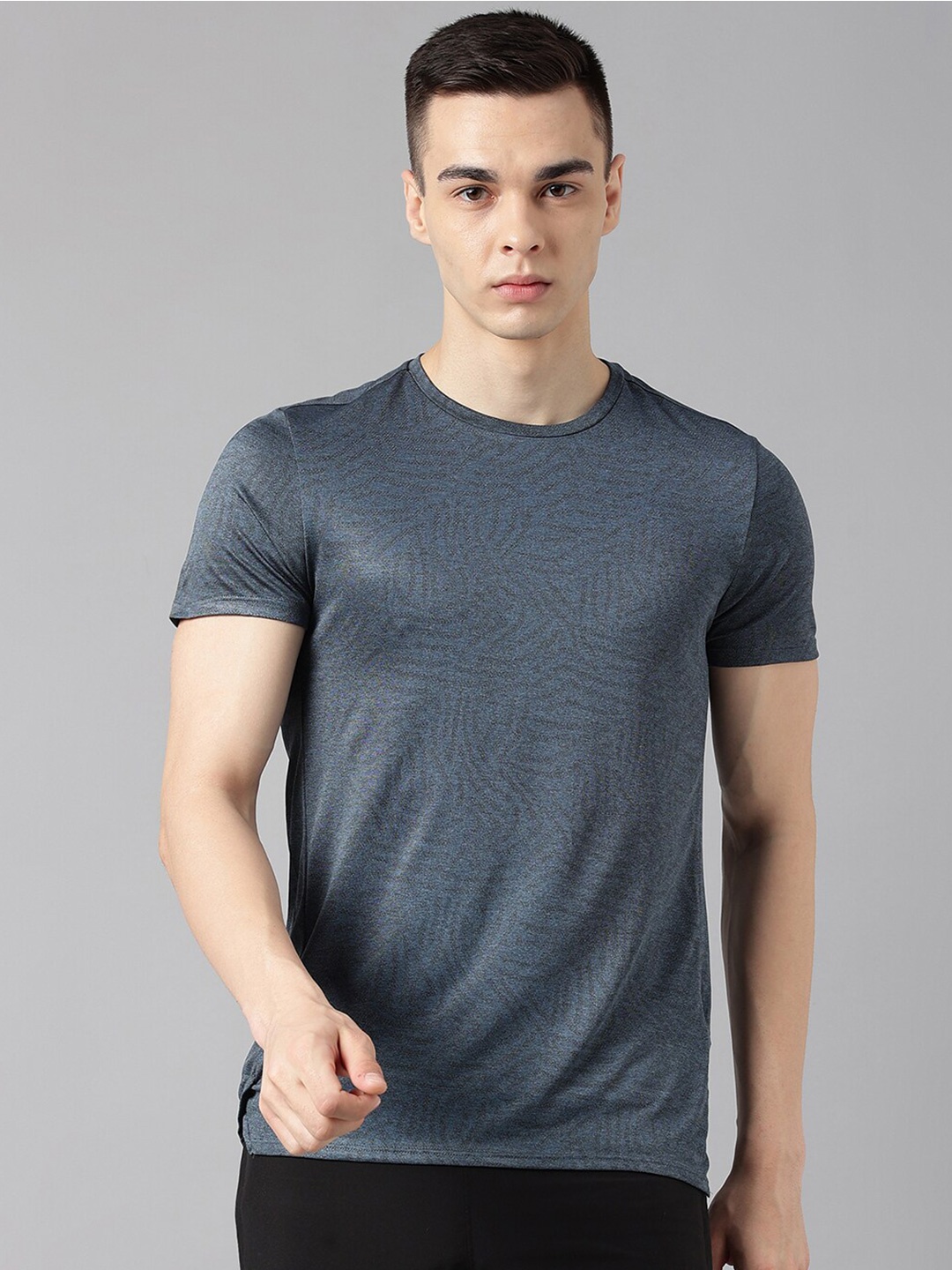 

Woods Self Design Sports T-shirt, Grey