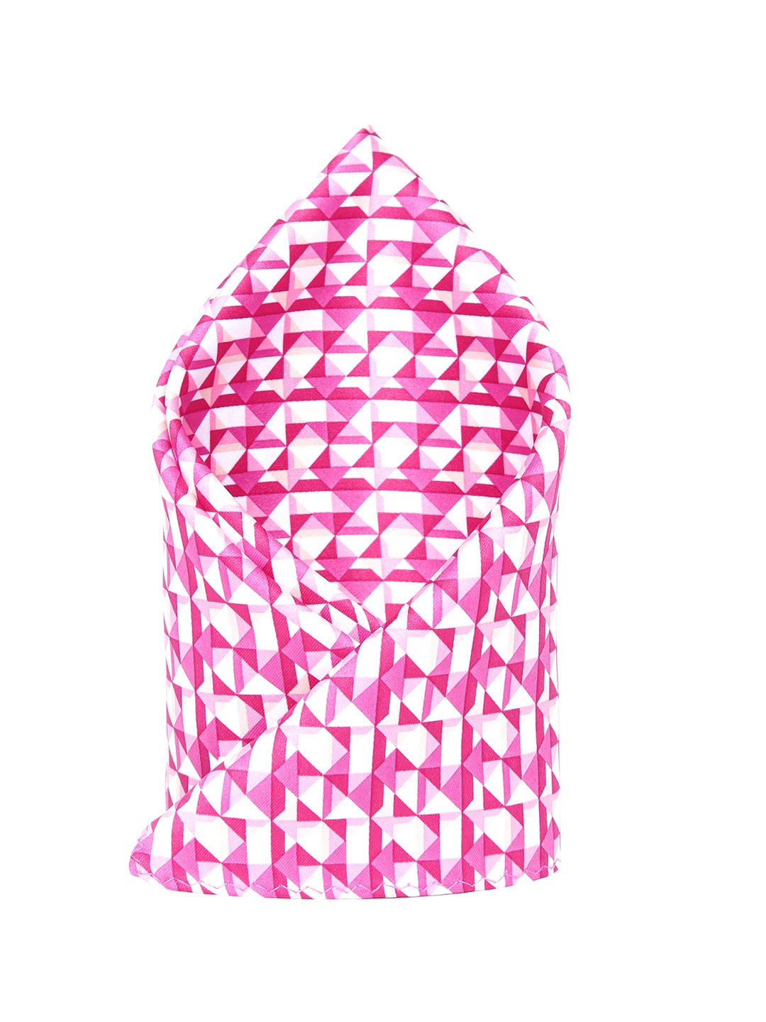 

Alvaro Castagnino Pink Printed Pocket Square
