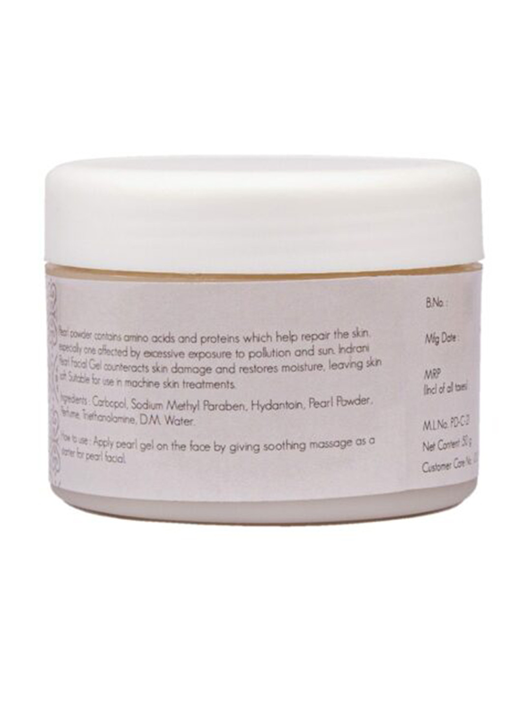 

Indrani Cosmetics Pearl Gel 50 gm, Silver