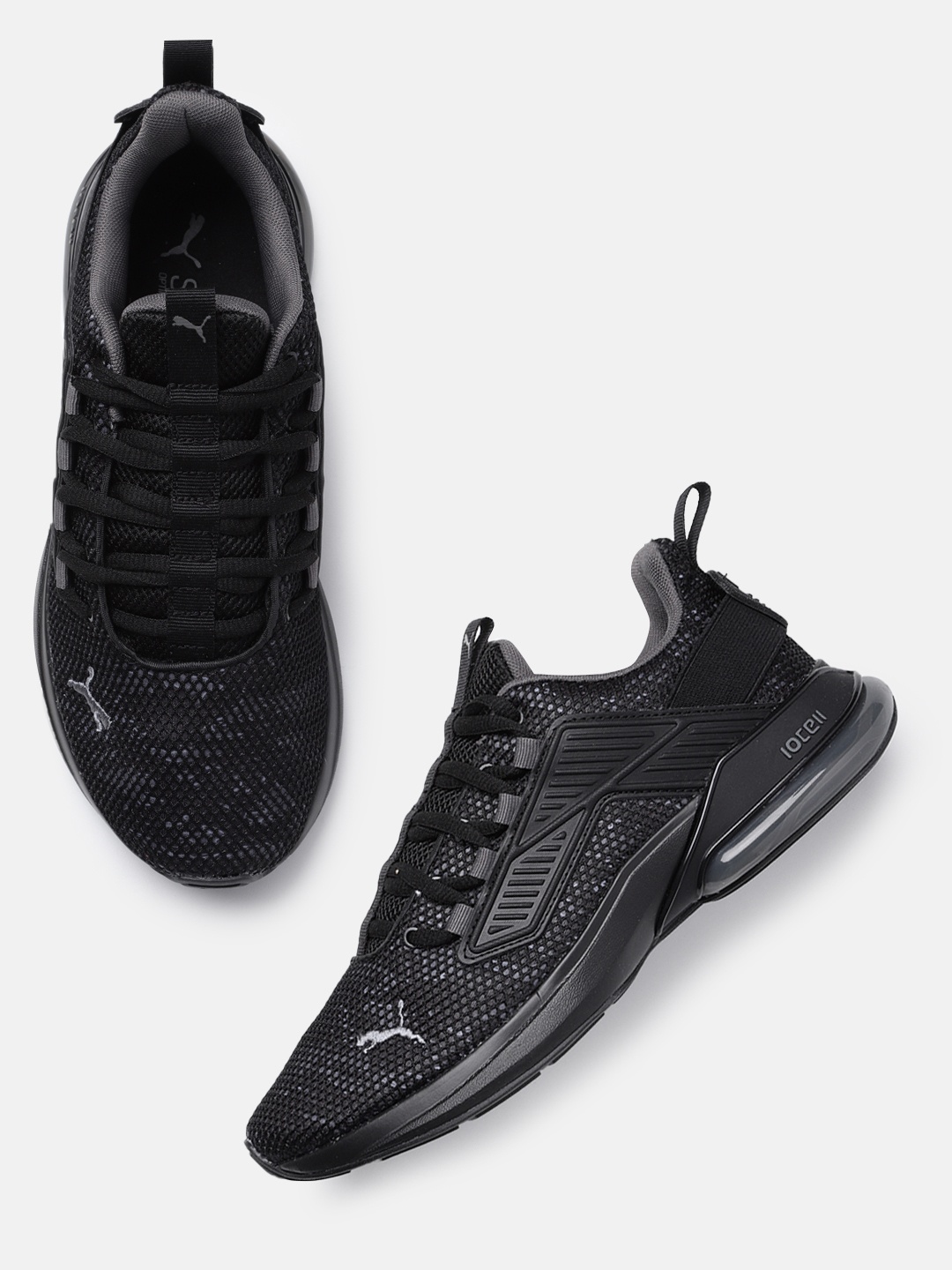 

Puma Unisex Cell Rapid Camo Running Shoes, Black