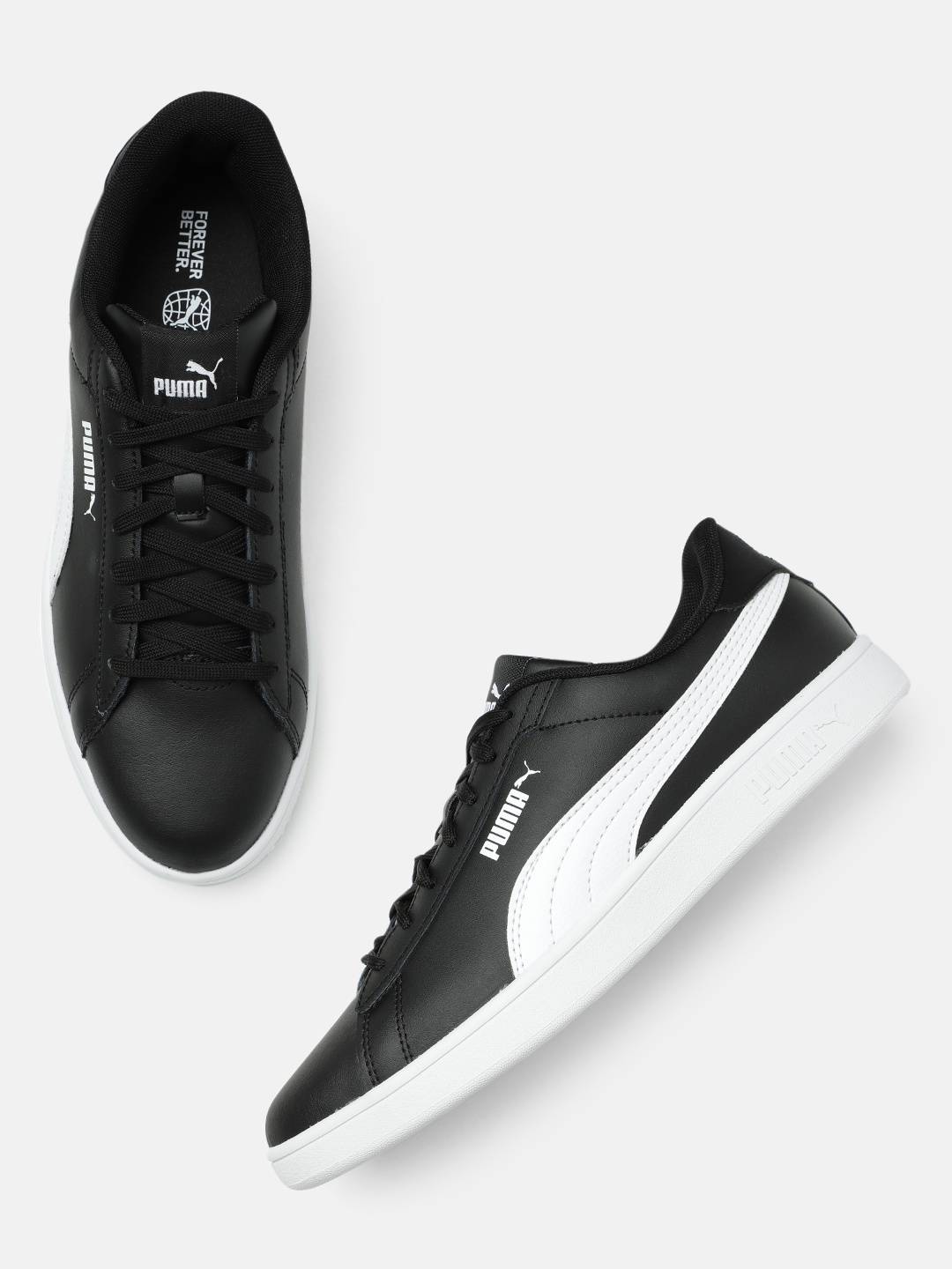 

Puma Unisex Smash 3.0 Sneakers, Black