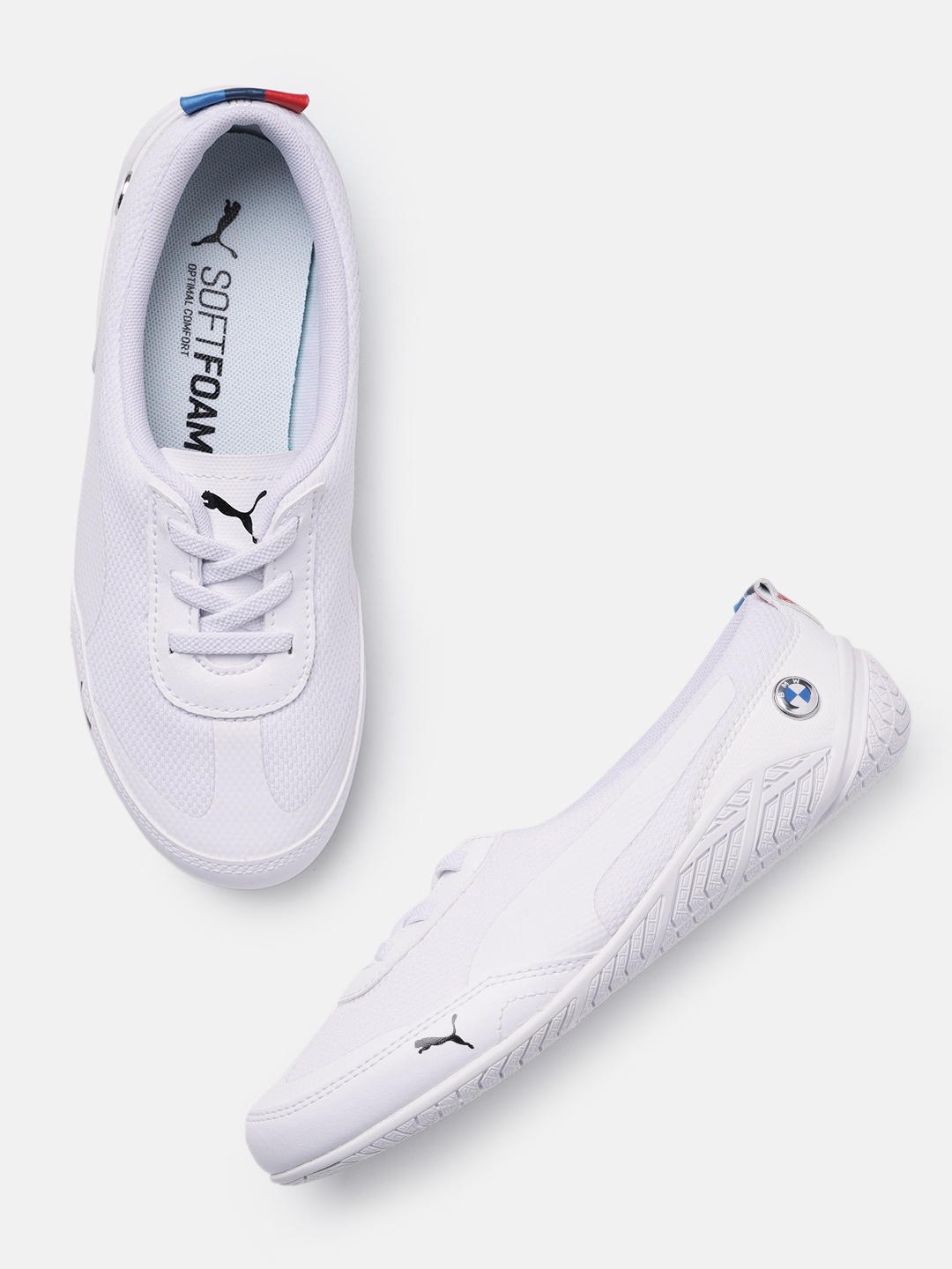 

PUMA Motorsport Women BMW M Motorsport RDG Cat Balle Slip-On Sneakers, White