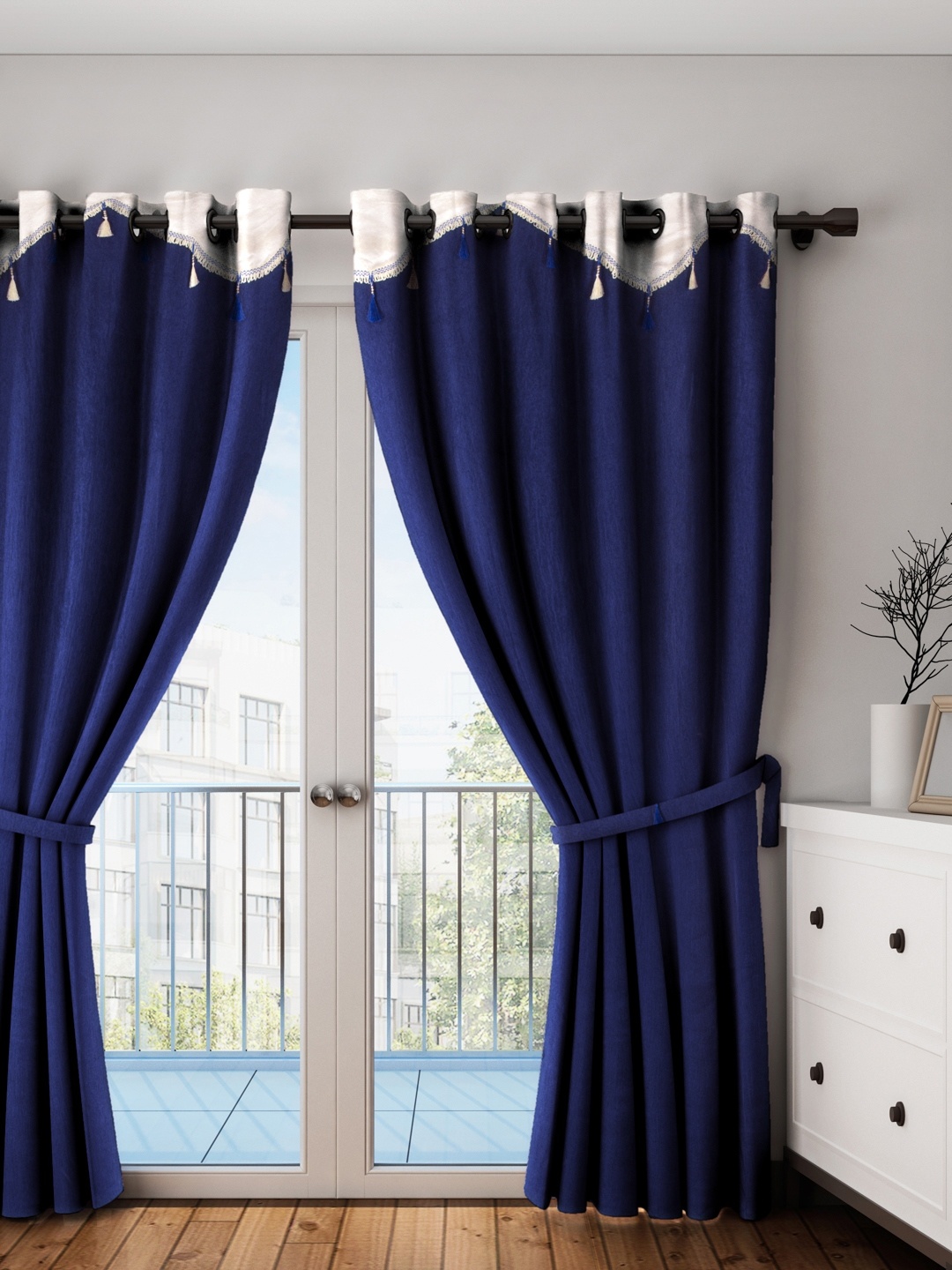 

Cortina Blue Door Curtains