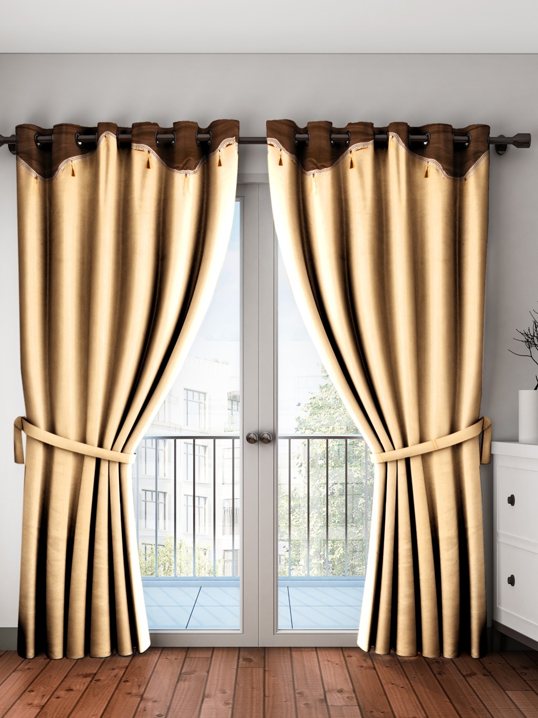 

Cortina Beige Door Curtains