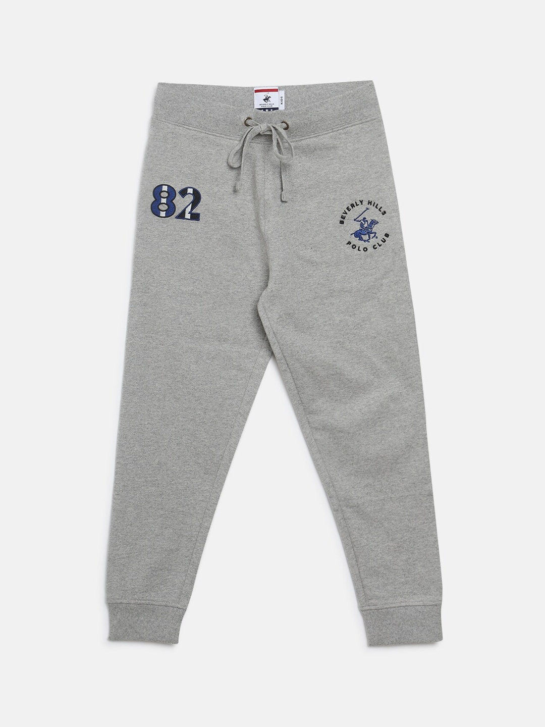 

Beverly Hills Polo Club Boys Pure Cotton Joggers, Grey