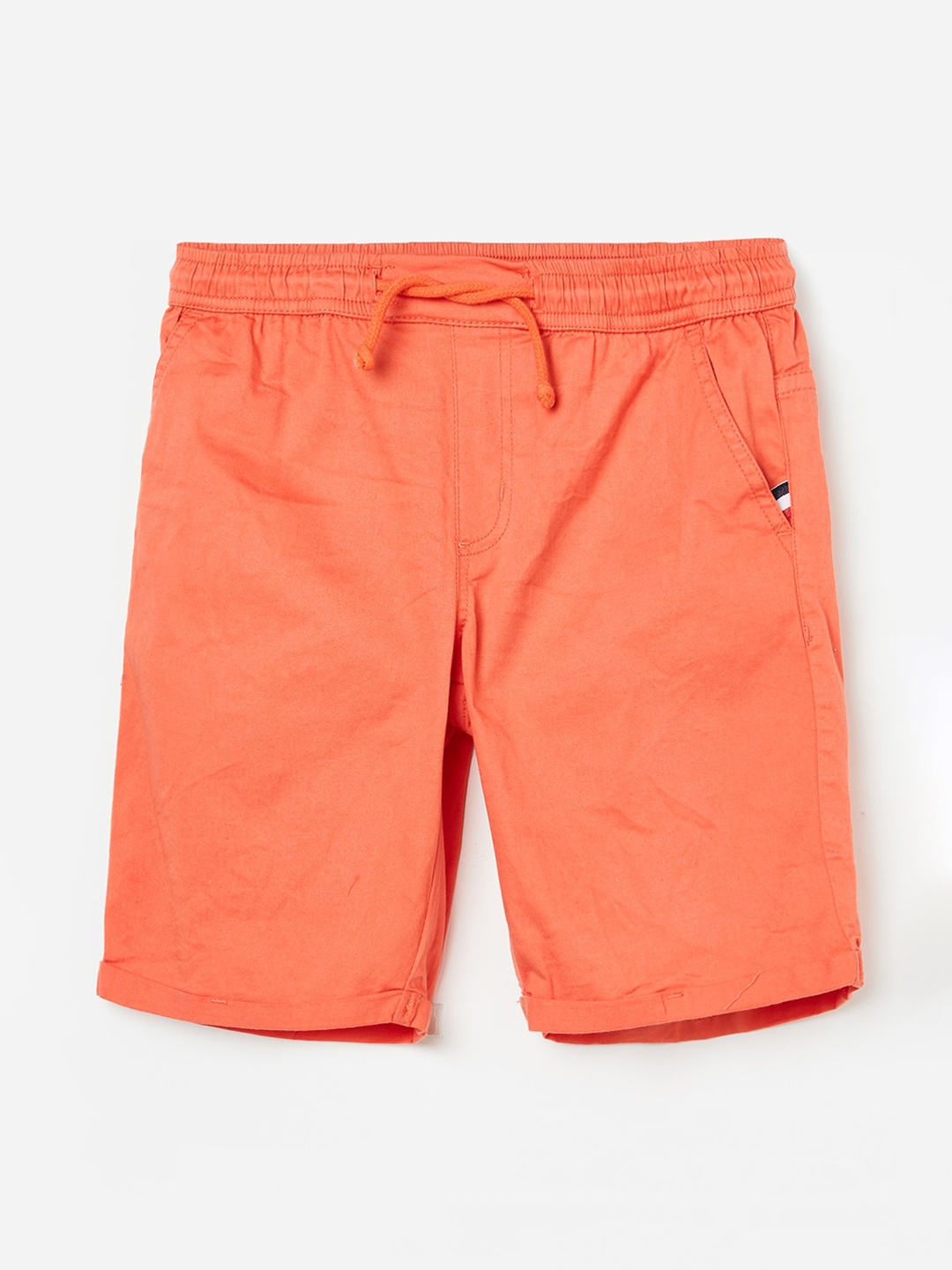

Fame Forever by Lifestyle Boys Pure Cotton Regular Shorts, Coral