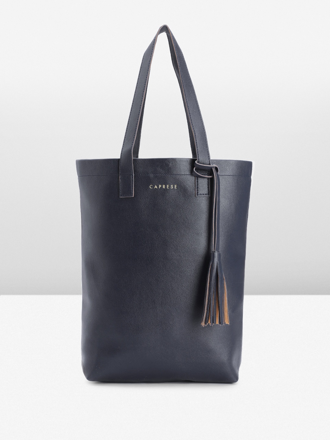 

Caprese Women Solid Tote Bag, Navy blue