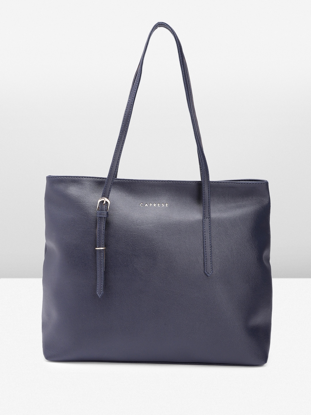 

Caprese Structured Shoulder Bag, Navy blue