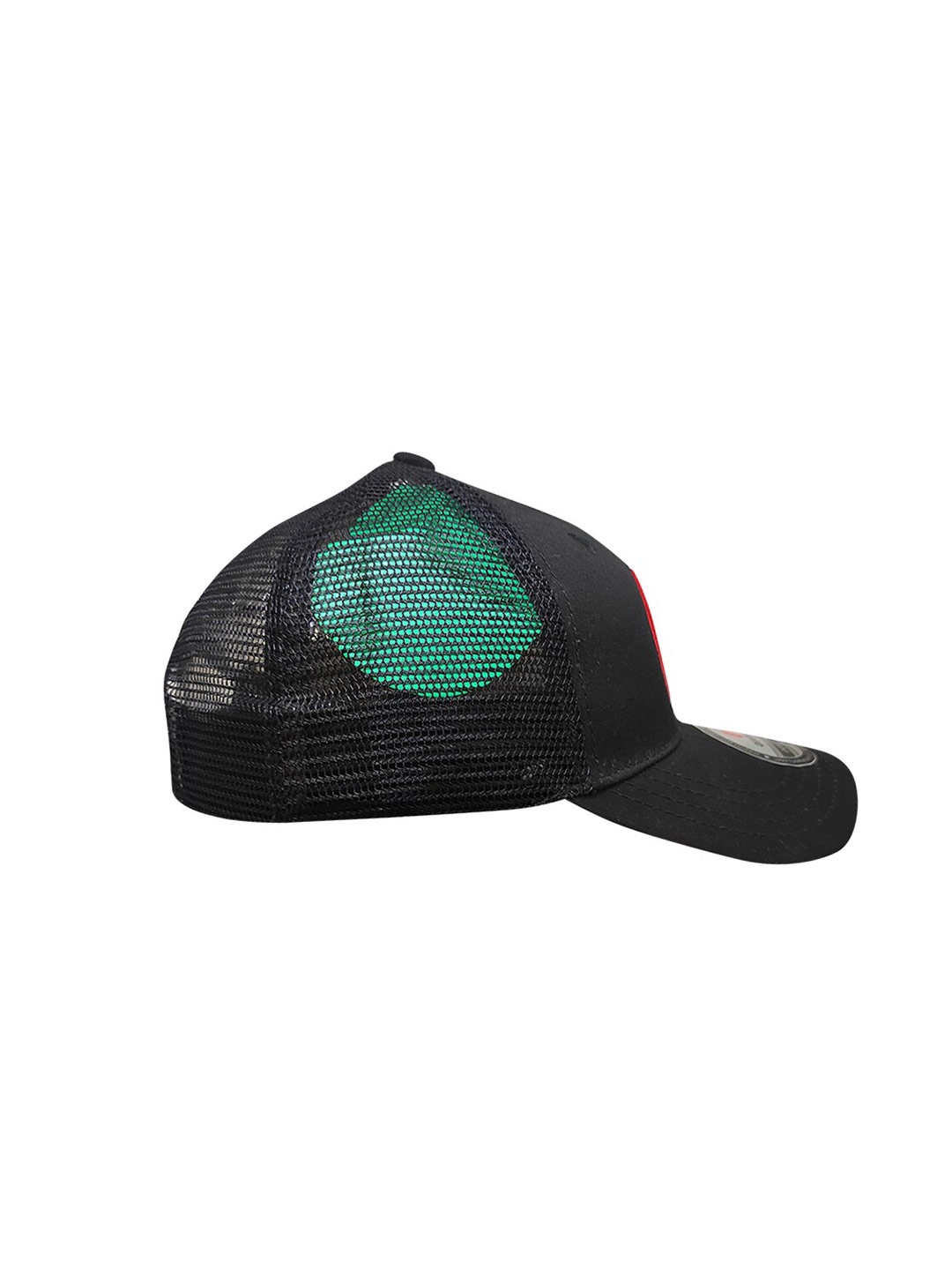 

Omtex Men Embroidered Cotton Baseball Cap, Black