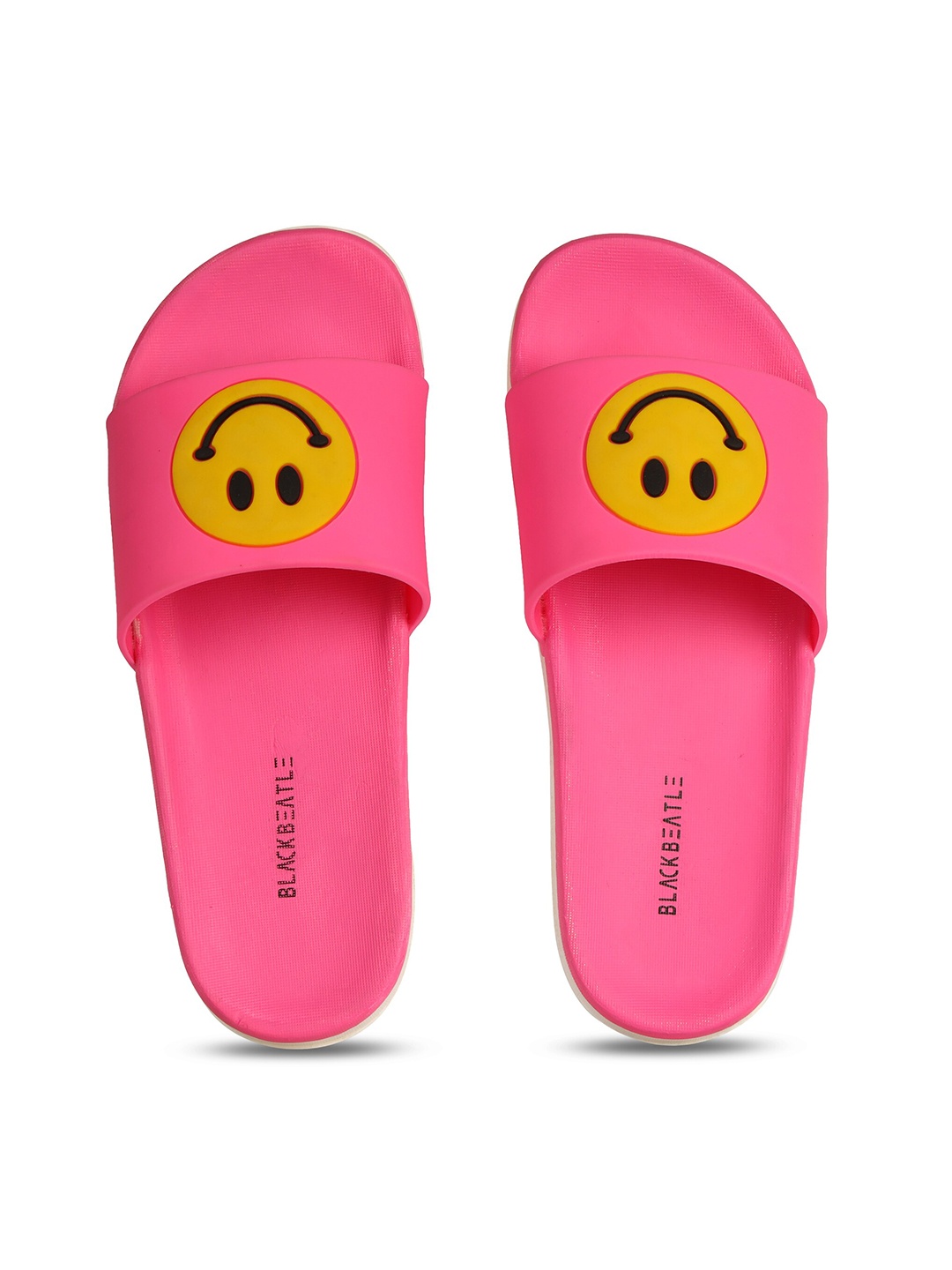 

JUMPLITE Women Laugh Design Sliders, Pink