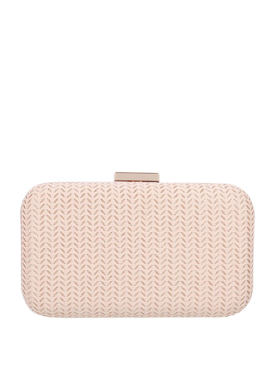 

Mochi Embellished Box Clutch, Gold