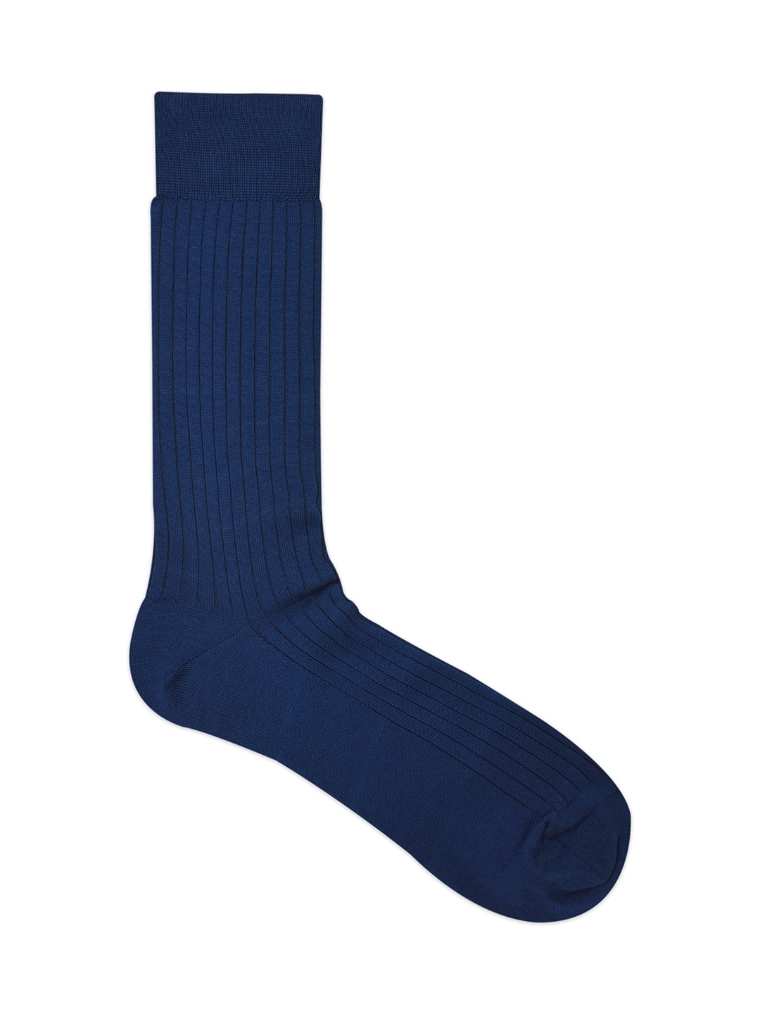 

Balenzia Men Calf-Length Rib Socks, Navy blue