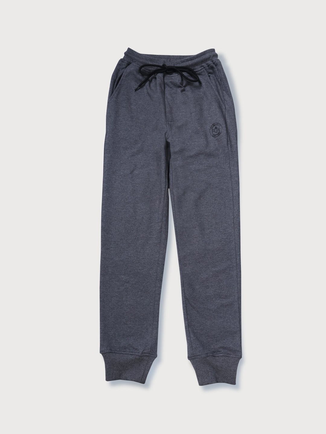 

Gini and Jony Boys Mid Rise Cotton Joggers, Grey