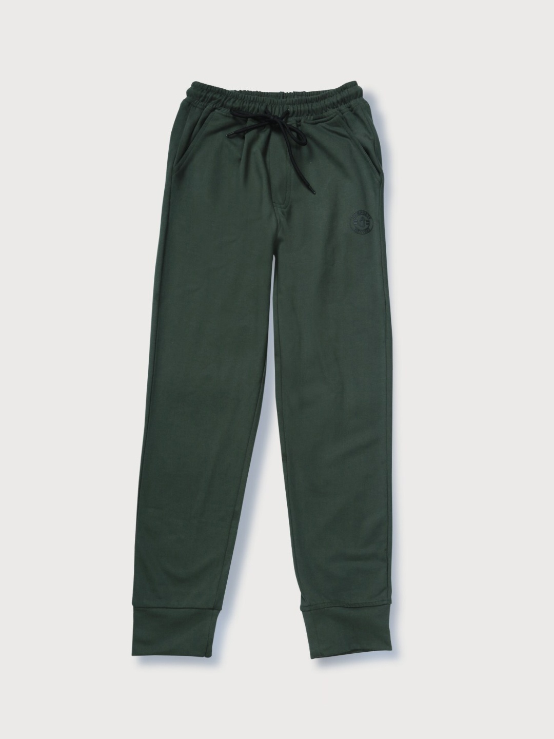 

Gini and Jony Kids Boys Cotton Joggers, Olive