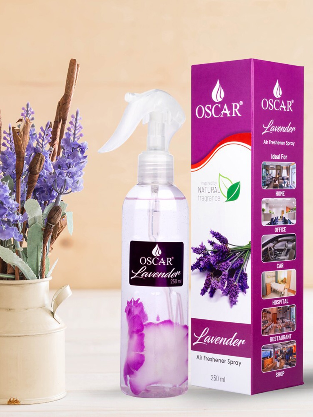 

OSCAR Lavender Air Freshener Spray - 250 ml, Purple