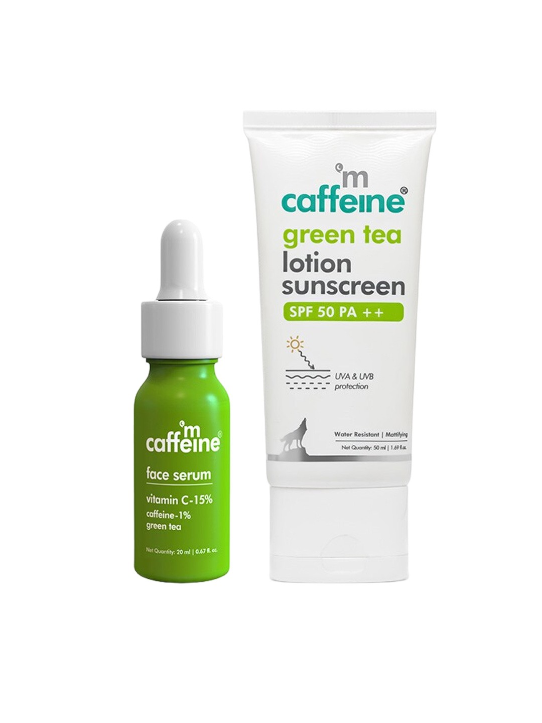 

MCaffeine Glow & Protect Essentials, White