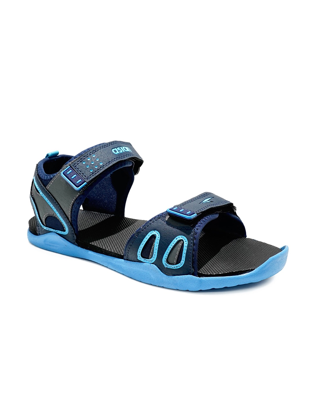 

ASIAN Men Infinity-11 Textured Sports Sandals, Blue